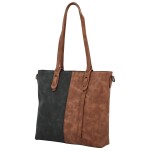 Trendy dámská kabelka na rameno MaxFly Ritta, černá