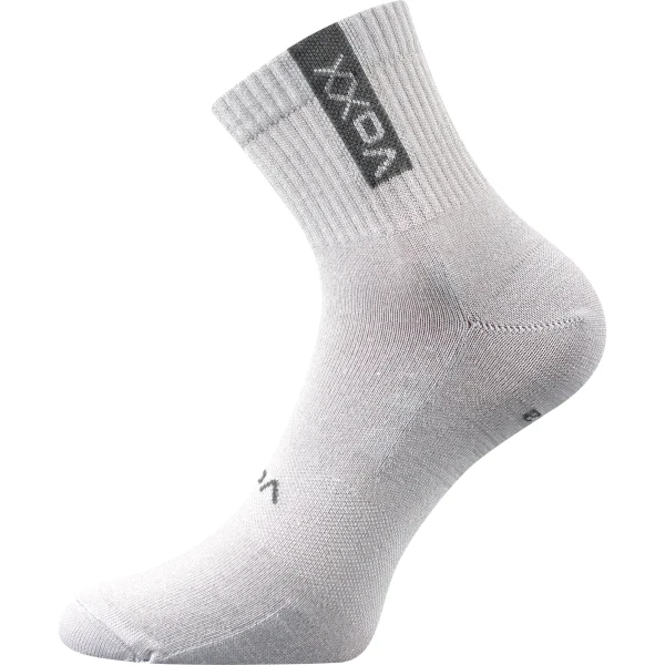 VOXX Ponožky sportovní bambusové BROX světle šedé 35-38 117315