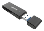 Unitek Y-9327A černá / Čtečka paměťových karet / USB 3.2 Gen 1 Type-A / SD microSD / 2 sloty (Y-9327A)