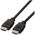 Roline green HDMI kabel Zástrčka HDMI-A, Zástrčka HDMI-A 5.00 m černá 11.44.5735 bez halogenů, krytí TPE HDMI kabel