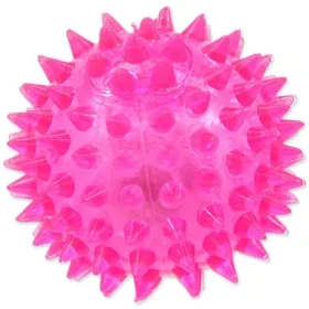 Dog Fantasy Hračka - míček LED růžová 6 cm (454-31108)