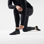 Dámské merino běžecké ponožky SMARTWOOL Women's Run Zero Cushion Low Ankle Socks, Black velikost: 38-41 (M)