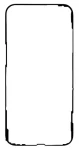 Lepicí páska pro LCD Apple iPhone 13 Pro Max černá / Lepicí páska / Náhradní díl pro displej (57983110040)