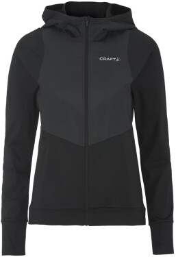 Běžecká bunda CRAFT ADV Essence Jersey Hood černá Velikost textilu: