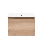 Koupelnová skříňka s umyvadlem Naturel Savona 58x43x44,8 cm dub halifax mat SAVONA60DH SAVONA60DH