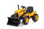 Mamido Elektrický traktor s přívěsem S617 žlutý