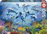 EDUCA Puzzle Zábava pod hladinou