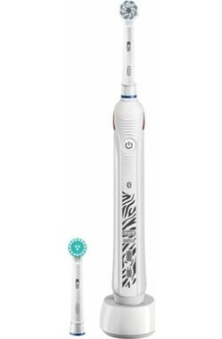 Oral-B Teen Bílá / rotační zubní kartáček / časovač / senzor tlaku / Bluetooth / 2x hlava kartáčku / od 12 let (Oral-B Teen)