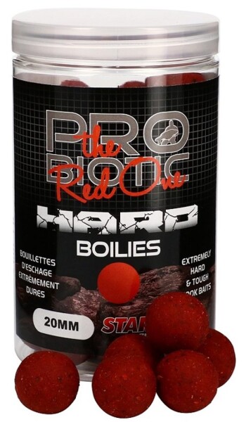Starbaits Boilie Hard Probiotic Red One 24mm 200g,Starbaits Boilie Hard Probiotic Red One 24mm 200g
