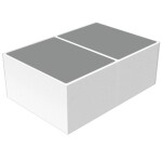 Weidmüller 2885730000 CC-FO 74/101 MM SI značení přístrojů stříbrná 100 ks