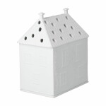 Räder Porcelánový svícen domeček Cottage White, bílá barva, porcelán