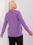 Dámský svetr 3897.06P fialový - FPrice XL/XXL