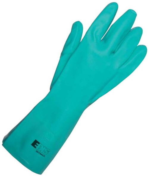 Ochranné pracovní rukavice EDIS NITMAX NITRIL - zelené velikost 8 C31321-B