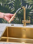 Dřezová baterie Reginox Cedar, R38796, Gold / zlatá R38796
