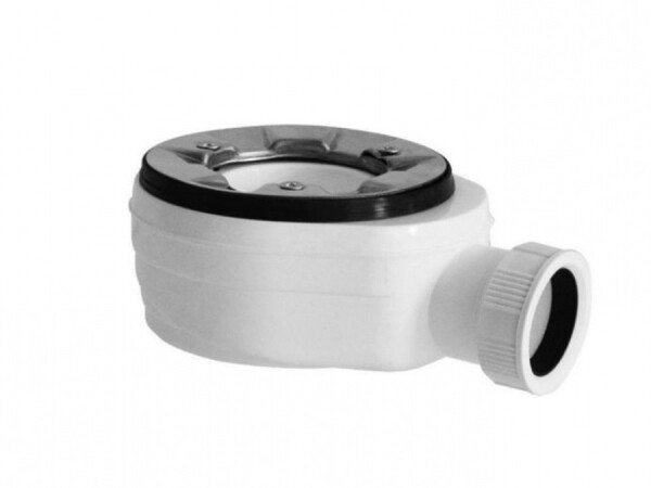 Lansanit Sifon pro sprchové vaničky LUX nízký, chrom, průtok 52 l/min LANSIFLUXN