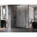 MEXEN/S - Lunar-B Duo sprchový kout dveře křídlové 95 x 90, transparent, grafit metal 832-095L-090P-95-00
