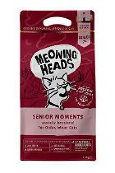 MEOWING HEADS Senior Moments NEW 1,5kg