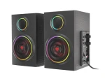 Genesis Helium 300BT ARGB černá / Reproduktory / 24W / Bluetooth 5.0 / USB / minijack 3.5mm (NCS-1716)
