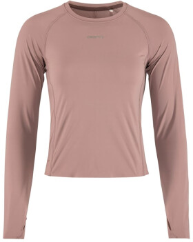 Běžecké tričko CRAFT Hypervent Tight Longsleeve - fialové Velikost textilu: M