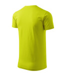 Basic tričko pánské limetková XL