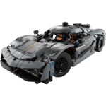 LEGO® Technic 42173 Šedé hyperauto Koenigsegg Jesko Absolut