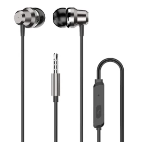 Dudao X10 PRO drátová sluchátka do uší černá / s mikrofonem / 3,5 mm mini jack / kabel 1.2 m (204522)