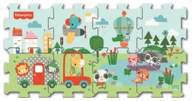 Trefl - Puzzle - Pěnové puzzle Úsměv Fisher Price