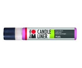 Marabu Candle Liner na svíčky - růžový 25 ml