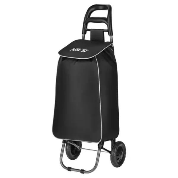 NILS NC17106 černá / Nákupní taška na kolečkách / 40 l / tepelně izolovaná / nosnost 25 kg