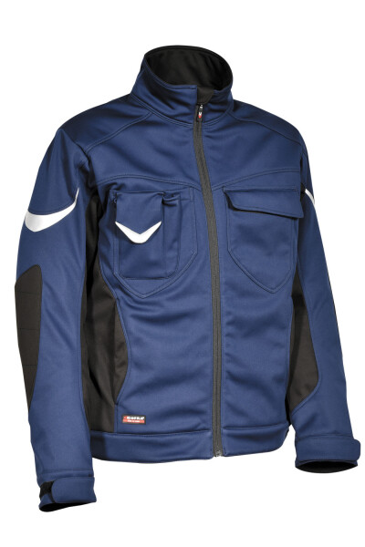 Bunda COFRA SCOURER Softshell Barva: Námořnická modrá, Velikost: 52 (V065_0_02_Z52)