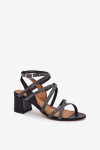 Sandály na podpatku model 215004 Step in style 36