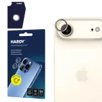 3mk HARDY Lens Protection Pro ochranné sklo na fotoaparát pro Apple iPhone Air titániová zlatá (5903108670029)