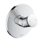 DURAVIT - White Tulip Sprchová baterie pod omítku, chrom WT4210010010