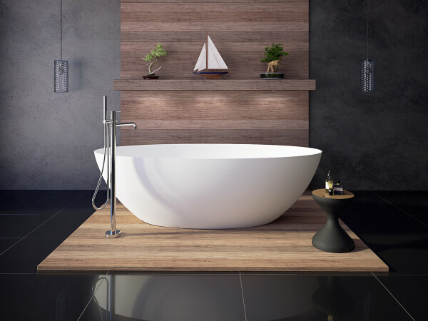 Aquatek SHARON 170x79,5x51 cm koupací vana z litého mramoru A1592535