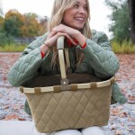 Nákupní košík Reisenthel Carrybag Frame Rhombus olive