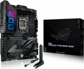 ASUS ROG MAXIMUS Z790 DARK HERO / Z790 / LGA1700 / 4x DDR5 / PCIEx16 / 2.5GLAN / ATX (90MB1F90-M0EAY0)