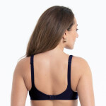 Dámská plavková podprsenka Elle Top Bikini - horní díl 8404-1 marine-bílá - Anita Classix 75C