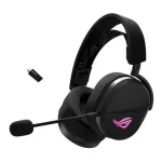 ASUS ROG Pelta černá / Herní sluchátka / RGB podsvícení / Bluetooth / USB-C (90YH0410-BHUA00)