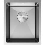 MEXEN - Trixo ocelový dřez 1-bowl 370 x 440 mm, nerez 6412371000-01