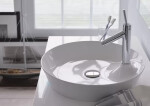 DURAVIT - Cape Cod Umyvadlová mísa, průměr 480 mm, 1 otvor pro baterii, DuraCeram, matná bílá 2328483200