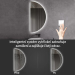 CERANO - Koupelnové LED zrcadlo Mare - 50x100 CER-476687
