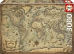 EDUCA Puzzle Mapa světa 3000