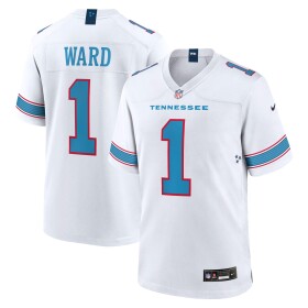 Nike Pánský dres Tennessee Titans NFL Cam Ward #1 2026 Game Velikost: S