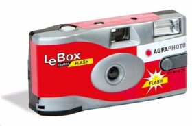 AgfaPhoto LeBox 400 Flash / Jednorázový fotoaparát / 27 snímků / ISO 400 / blesk (601020)