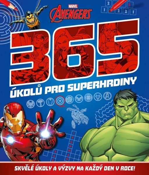 Marvel Avengers 365 úkolů pro superhrdiny Kolektiv