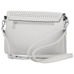 Trendy dámská koženková crossbody kabelka Kasandra, šedá