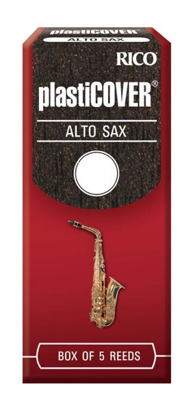 Rico RRP05ASX400 Plasticover - Alto Saxophone Reeds 4.0 - 5 Box