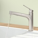 Dřezová baterie Villeroy & Boch Junis Sky Shower, 928200LC, nerez 928200LC