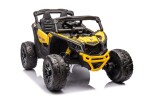 Mamido Elektrické autíčko Buggy Maverick Can-Am 4x200W 24V žluté