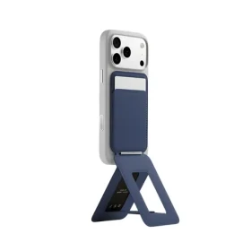 Moft Movas Snap Tripod Navy Blue / Peněženka a stojánek / MagSafe / Tripod / Vegan Leather (MS027W-1-ME-NVBU)